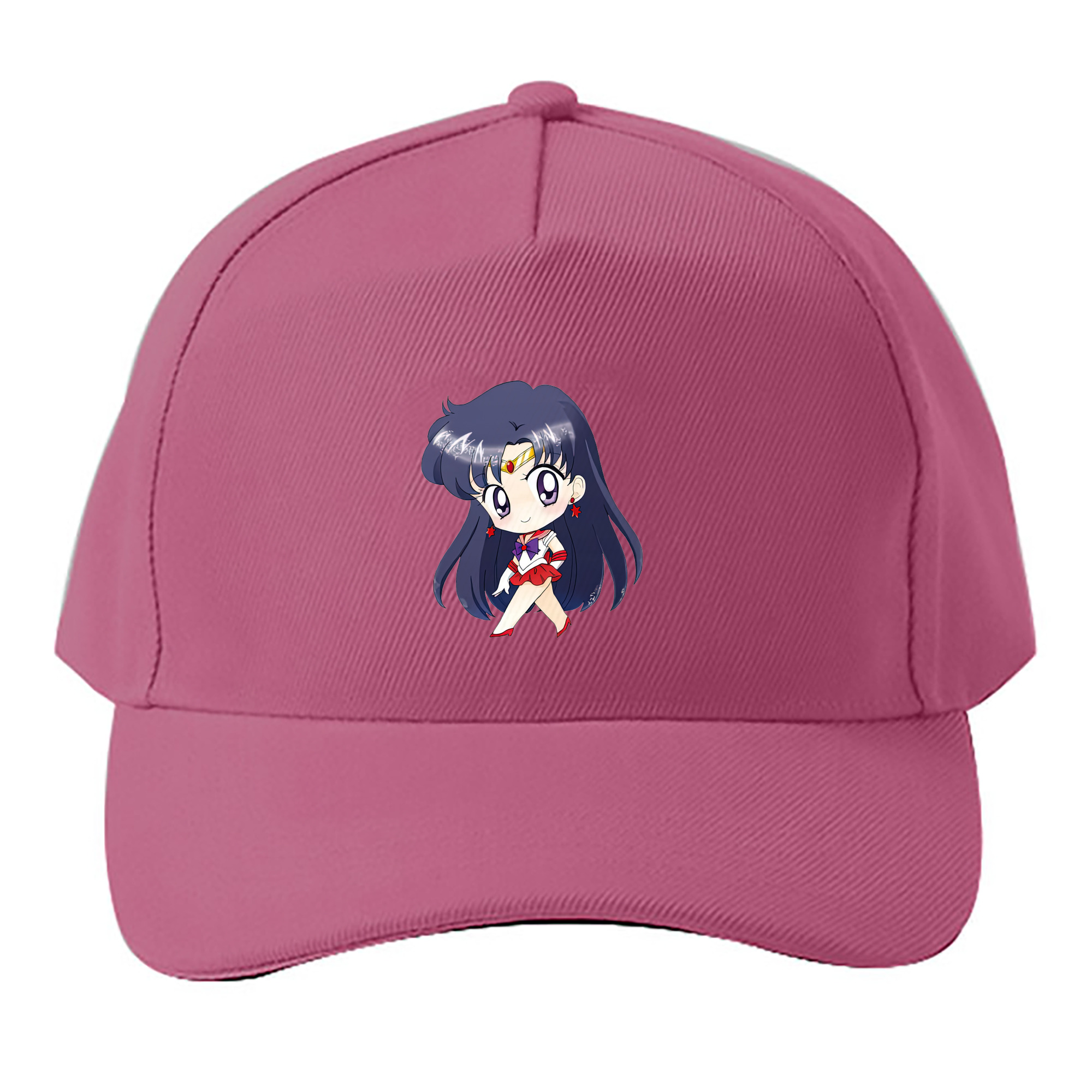 （画像用） 美少女戦士セーラームーン 火野レイ ひの レイ Sailor Moon Hino Rei （セーラーマーズ,Sailor Mars） ベースボールキャップ 綿100％ 男女兼用 帽子 スポーツ